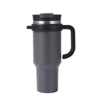 Large capacity simple stainless steel ice bottle