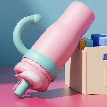 High-value portable large-capacity ice thermos cup