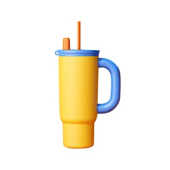 Contrast color large capacity ice bottle