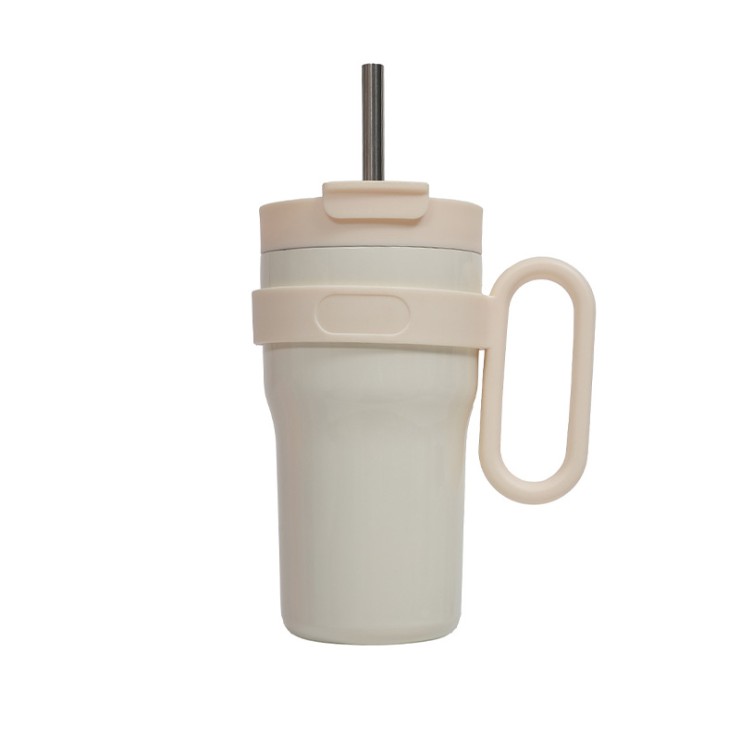 Portable large capacity vacuum ice bottle