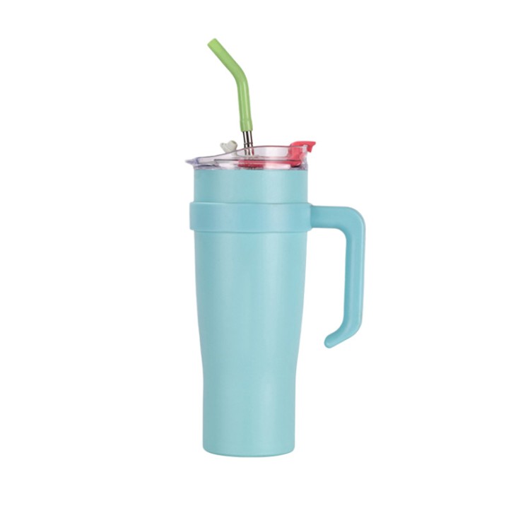 Modern stainless steel vacuum ice bottle