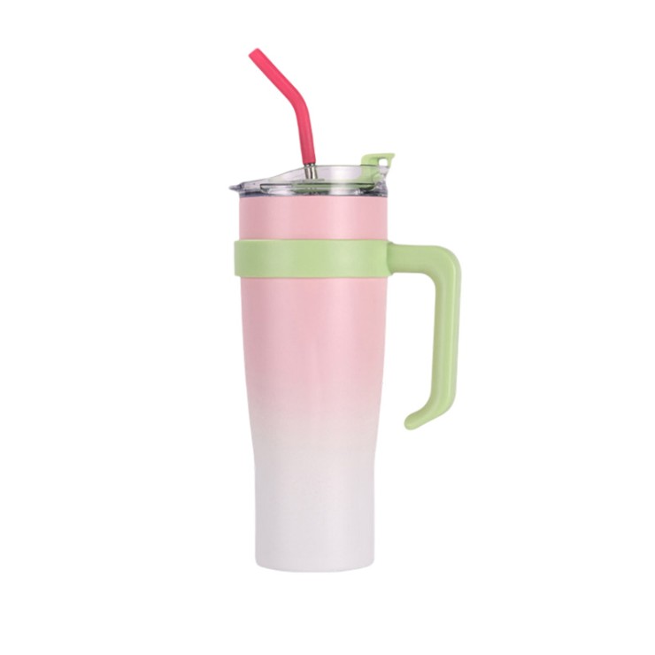 Modern stainless steel vacuum ice bottle