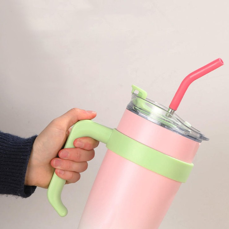 Modern stainless steel vacuum ice bottle