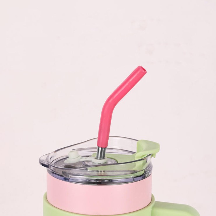 Modern stainless steel vacuum ice bottle