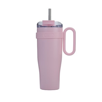 Leak-proof simple stainless steel ice bottle
