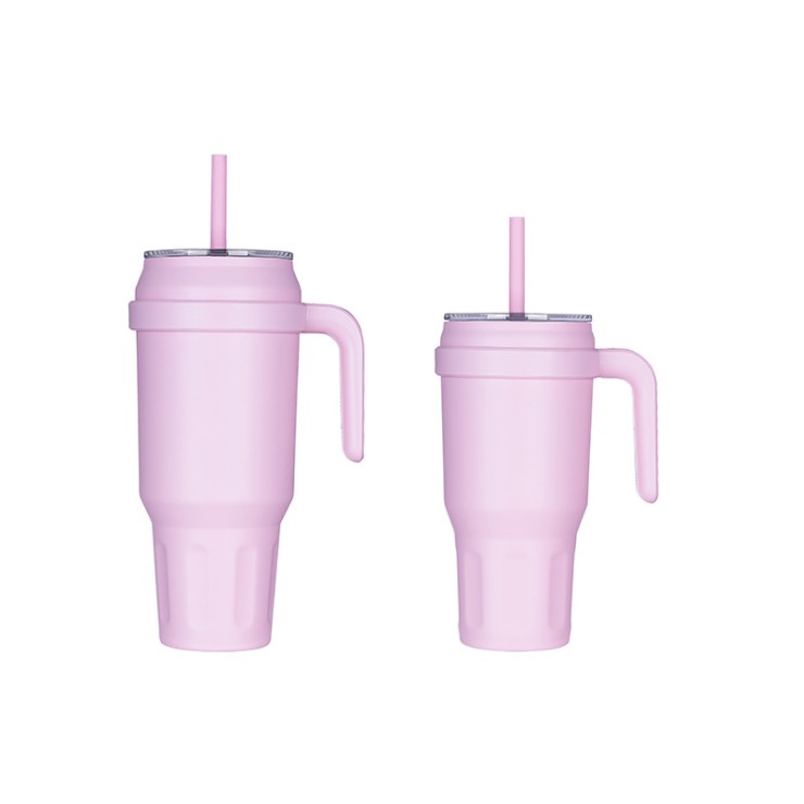 Portable stainless steel vacuum ice bottle