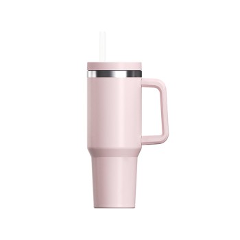 Simple stainless steel vacuum ice bottle