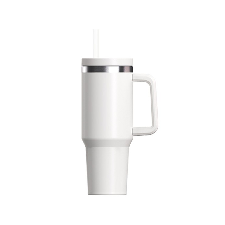 Simple stainless steel vacuum ice bottle