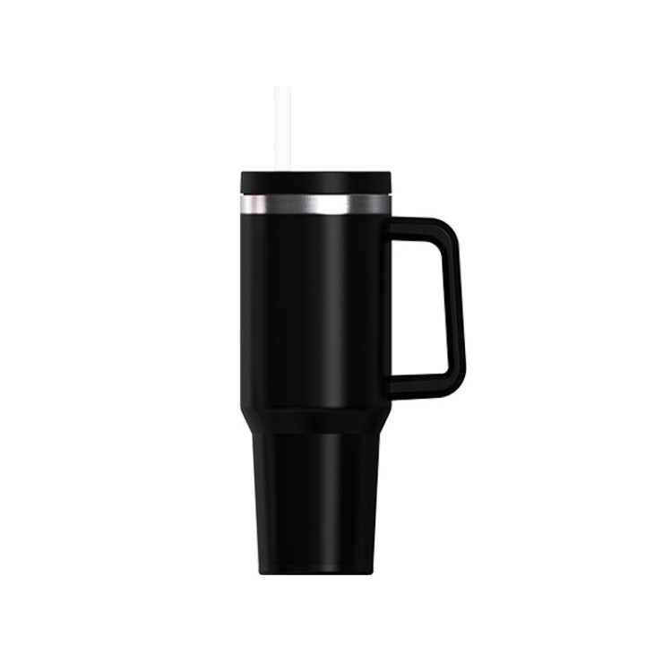 Simple stainless steel vacuum ice bottle
