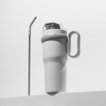 Modern leak-proof stainless steel ice bottle