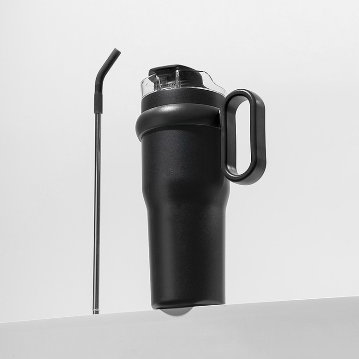 Modern leak-proof stainless steel ice bottle