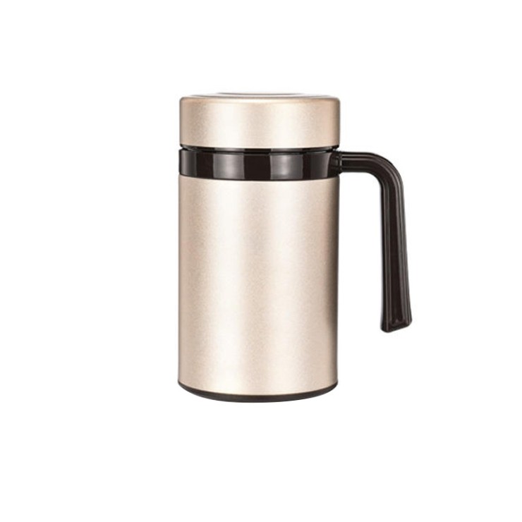 Large capacity business stainless steel coffee cup