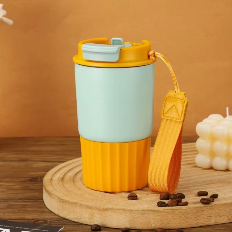 High quality 304 stainless steel vacuum coffee cup