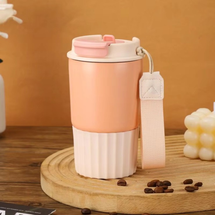 High quality 304 stainless steel vacuum coffee cup
