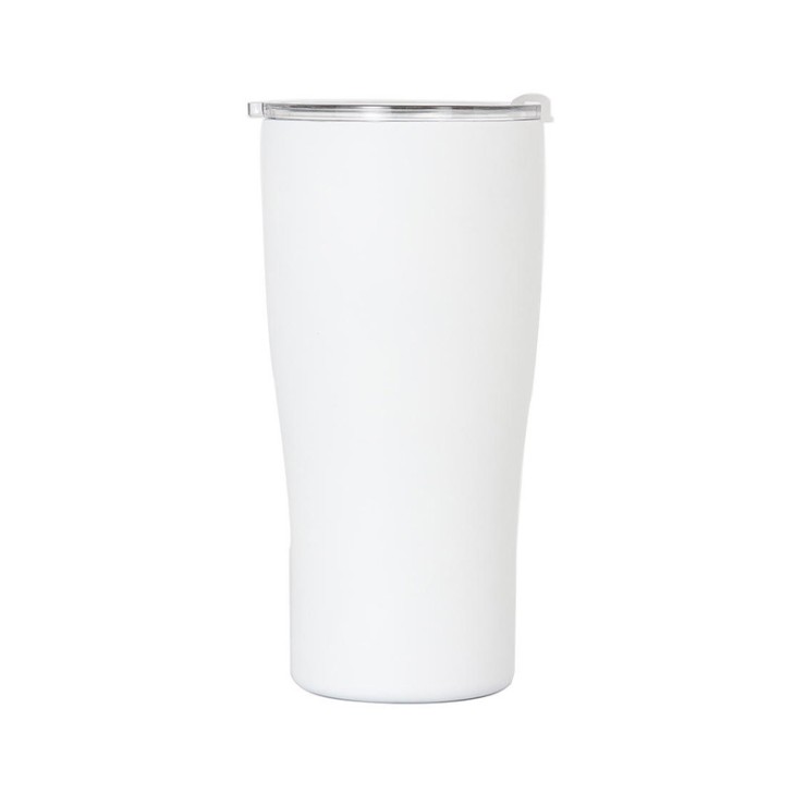 Simple stainless steel vacuum insulated coffee cup
