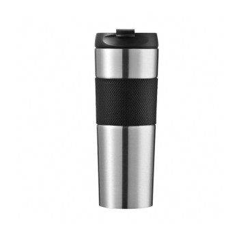 Stainless steel hot and cold brew coffee cup