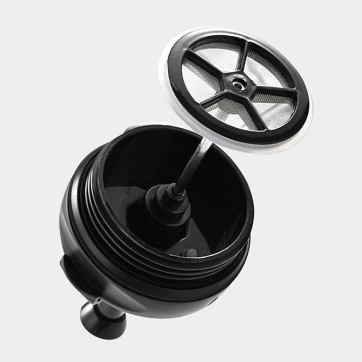 Stainless steel hot and cold brew coffee cup