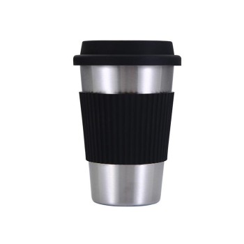 Anti-scalding stainless steel insulated coffee cup