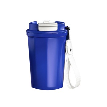 High-performance double-drink lid coffee cup