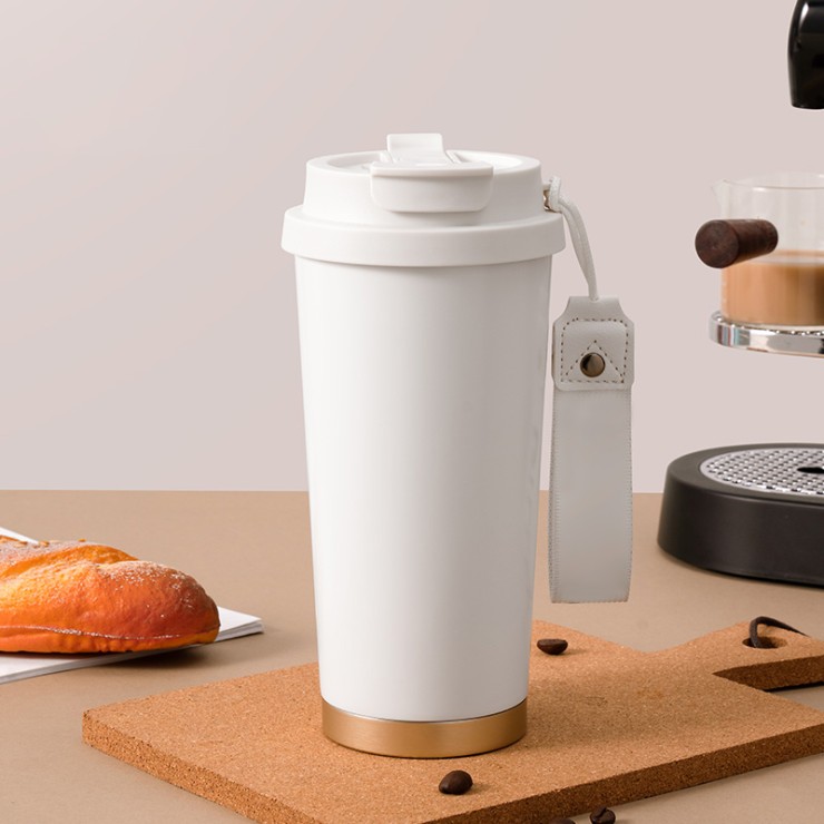 Multifunctional hot and cold insulated coffee cup