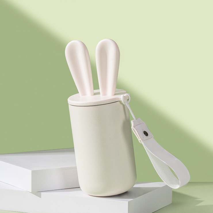 Fashionable rabbit ear design portable coffee cup