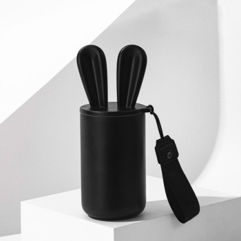 Fashionable rabbit ear design portable coffee cup