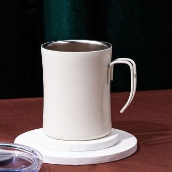 Durable insulated portable coffee cup