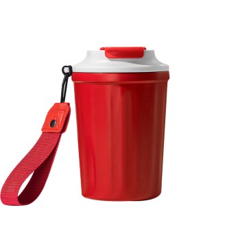 Modern insulated stainless steel coffee cup