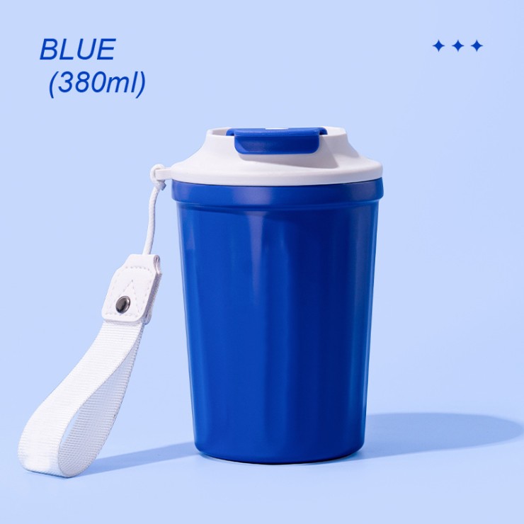 Modern insulated stainless steel coffee cup