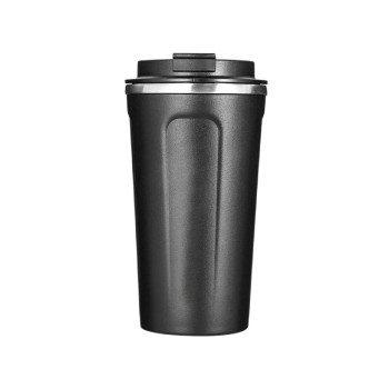 Double-walled stainless steel insulated coffee cup