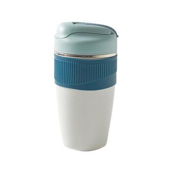 Stylish vacuum insulated coffee cup