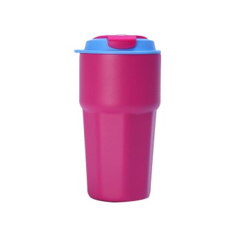 Vacuum insulated portable coffee cup