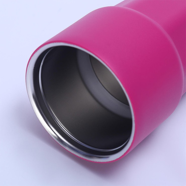 Vacuum insulated portable coffee cup
