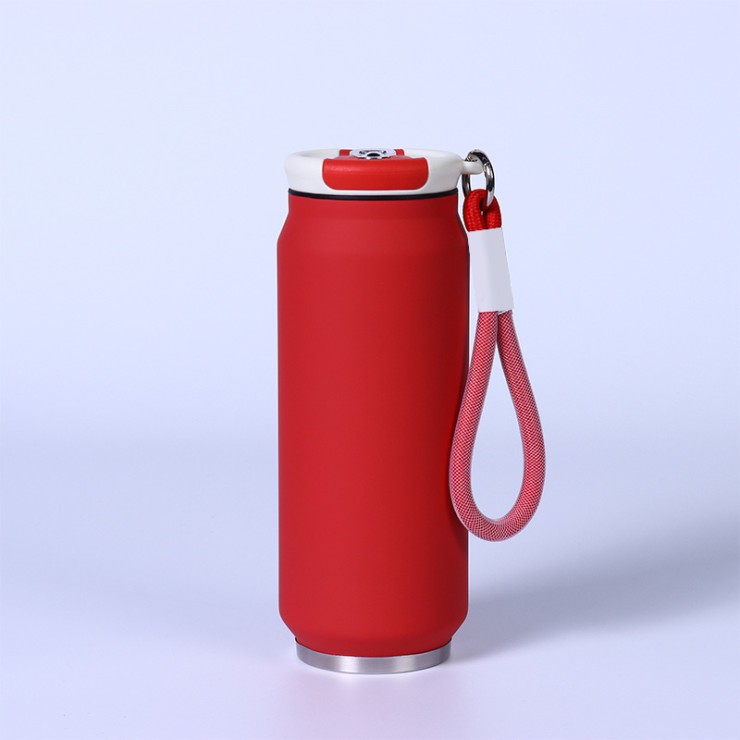 Simple stainless steel insulated coffee cup
