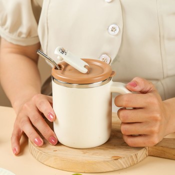 Classic design stainless steel insulated coffee cup