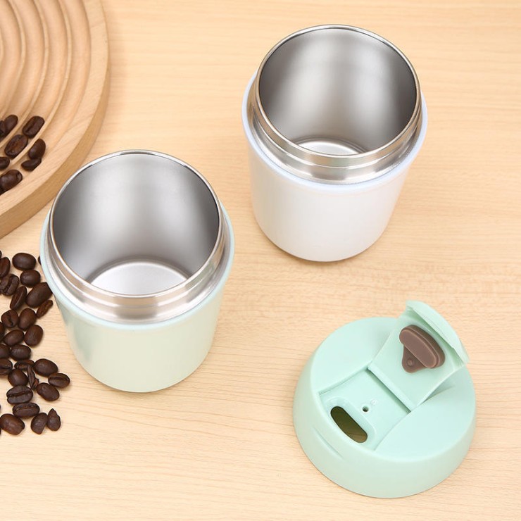 Mini stainless steel insulated coffee cup