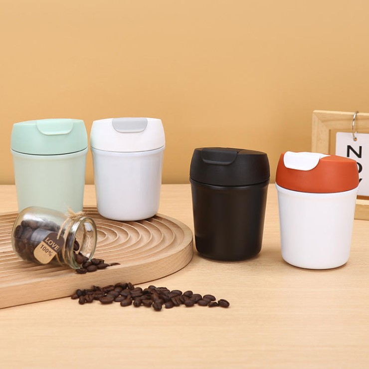 Mini stainless steel insulated coffee cup