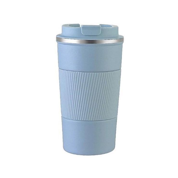 Classic design double-walled stainless steel coffee cup