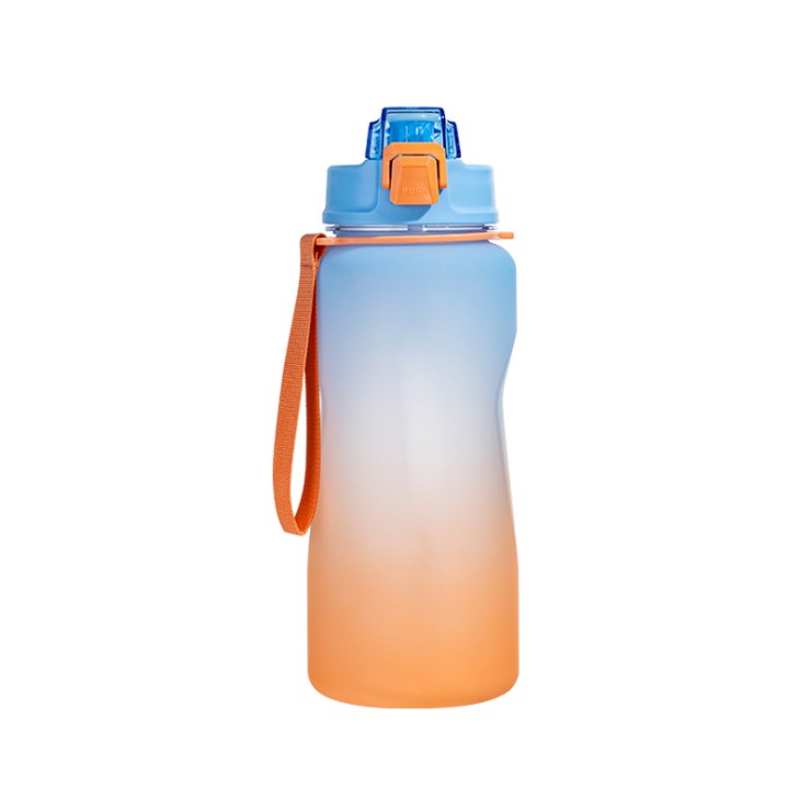 Portable large-capacity plastic drinking water cup