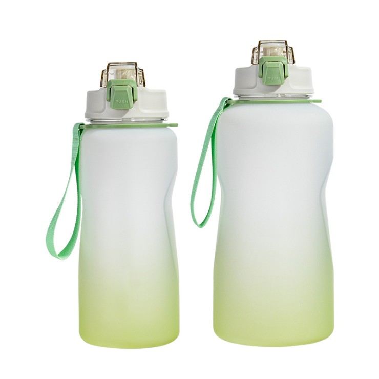 Portable large-capacity plastic drinking water cup
