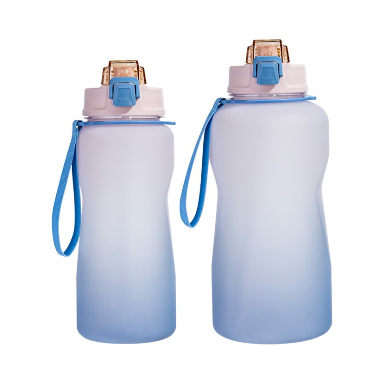 Portable large-capacity plastic drinking water cup