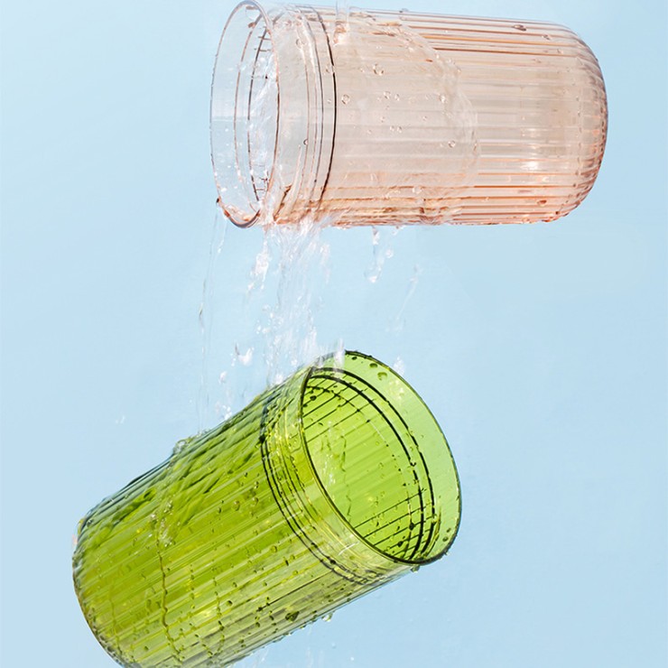 Creative rabbit ear plastic drinking water cup