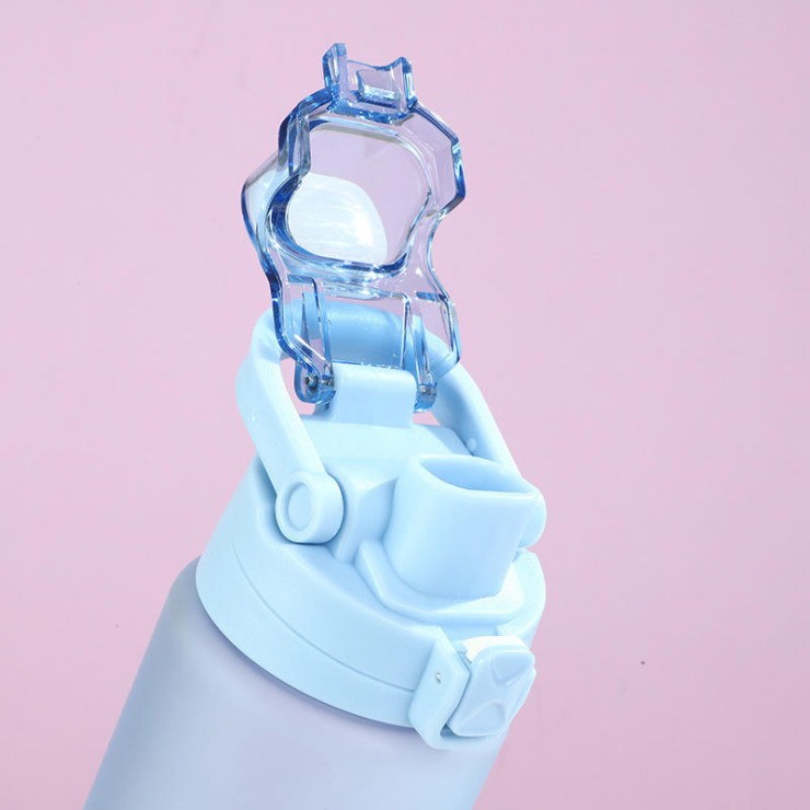Summer outdoor portable frosted drinking water cup