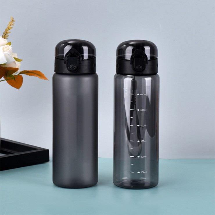 Summer sports transparent drinking water cup