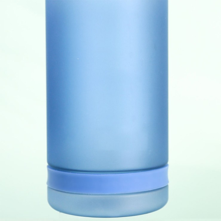 Large capacity frosted plastic drinking water cup