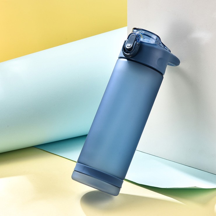 Large capacity frosted plastic drinking water cup