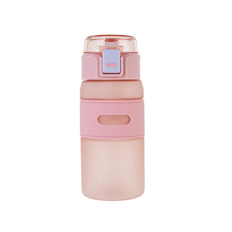 Translucent bottle sports plastic drinking water cup