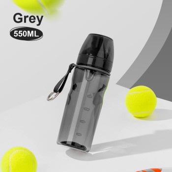 Outdoor sports portable plastic drinking water cup