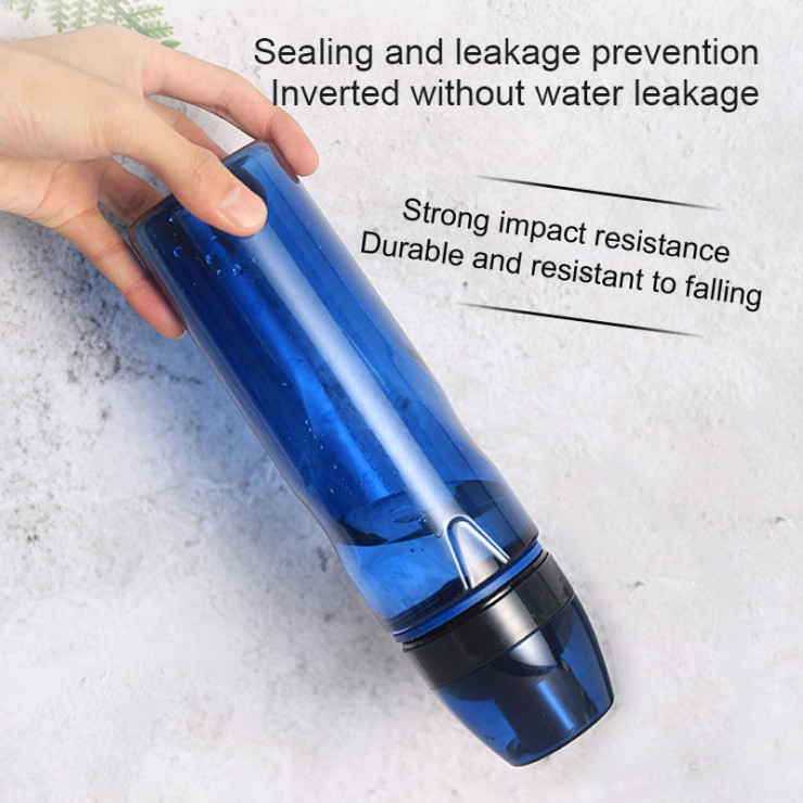 Outdoor sports portable plastic drinking water cup
