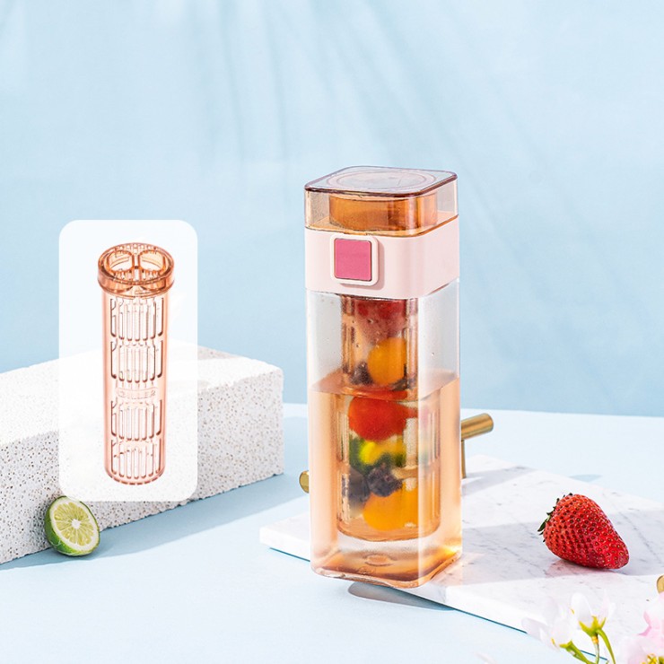 Square sports portable drinking water cup